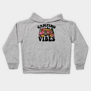 Camping Vibes Kids Hoodie